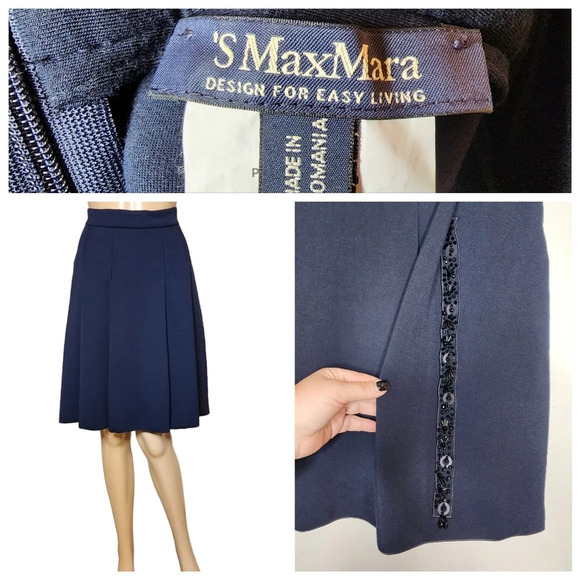Vintage Neiman Marcus Peggy Jennings Pencil Skirt Size 4 Fully  display picture 1